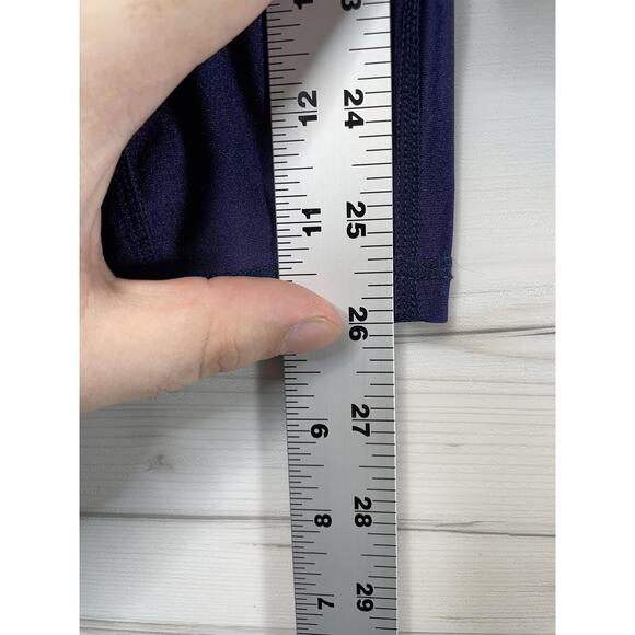 Fabletics Leggings Womens Medium Navy Blue High Rise Pocket Stretch LG2148463 - Picture 5 of 9